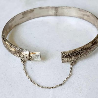 Sterling Snap Cuff