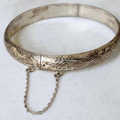 Sterling Snap Cuff
