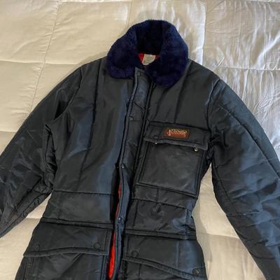 Men's Walls Blizzard Pruf Blue Insulated Coveralls