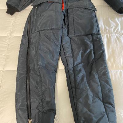 Men's Walls Blizzard Pruf Blue Insulated Coveralls