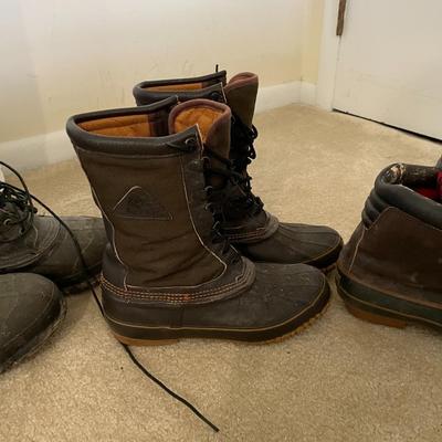 Lot of Men's Hunting Boots
