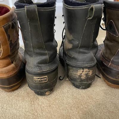 Lot of Men's Hunting Boots
