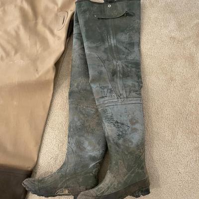 Lot of Men's Fishing Boots