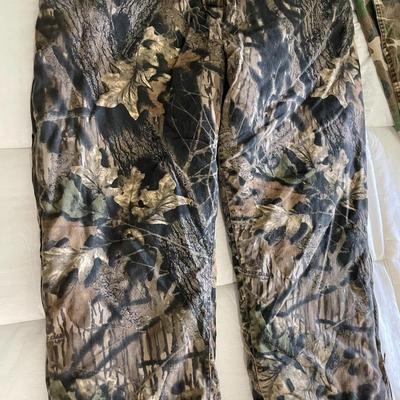 Lot of Men's Camo Coveralls and Jacket