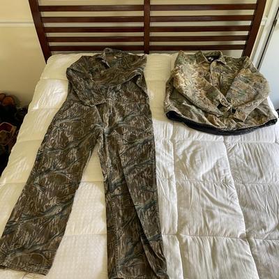 Sale Photo Thumbnail #87: Hunting Outfit- 3 Coveralls and 1 Jacket. Cabela's and Ranger brand. Size Large.