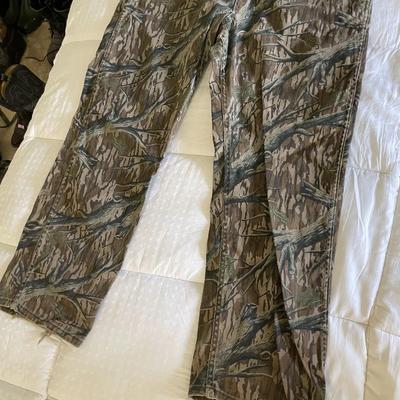 Lot of Men's Camo Coveralls and Jacket