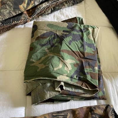 Lot of Camo Blankets