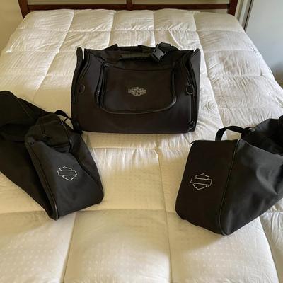 Harley Davison Travel Bags and Duffle Set