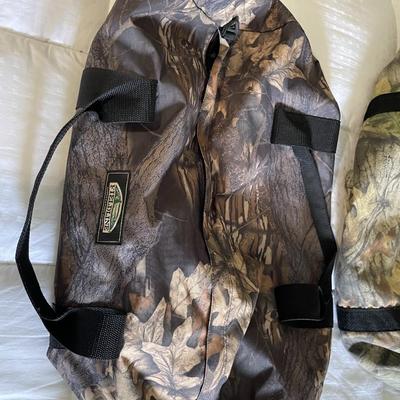 Sale Photo Thumbnail #107: Camo printed for hunting. Various sizes available. Included one clear bag for hardware carrier.