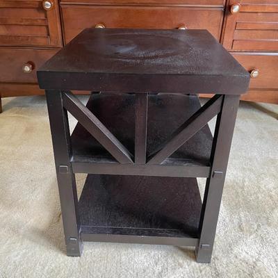 Dark Wood Side table