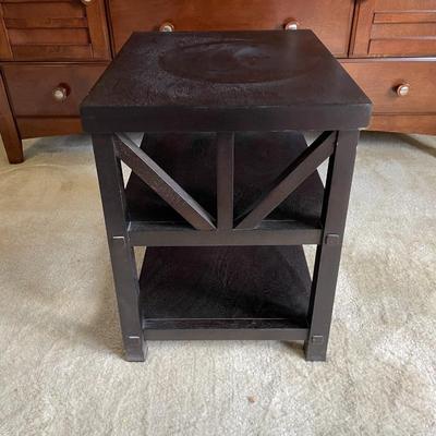 Dark Wood Side table