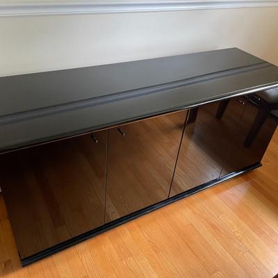 Black High Gloss Buffet