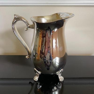 Silver Plated Water Pitcher