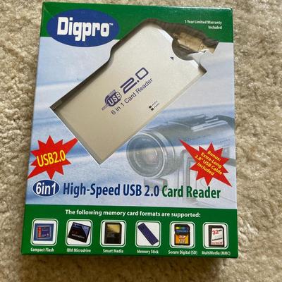 Digpro High- Speed USB 2.0 Card Reader