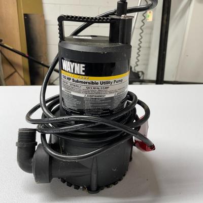 Wayne 1/6 HP Reinforced Thermoplastic Submersible Multi-Use Pump