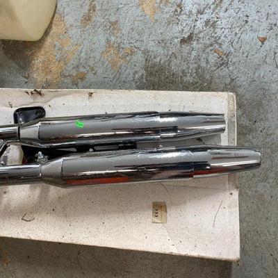 Harley-Davidson Motorcycle Stock Pipes