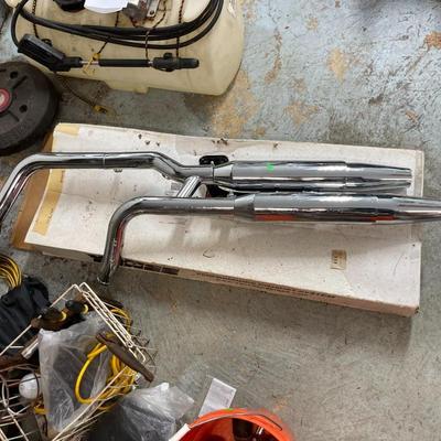 Harley-Davidson Motorcycle Stock Pipes