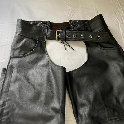 Highway Hawks Leather Riding Pants