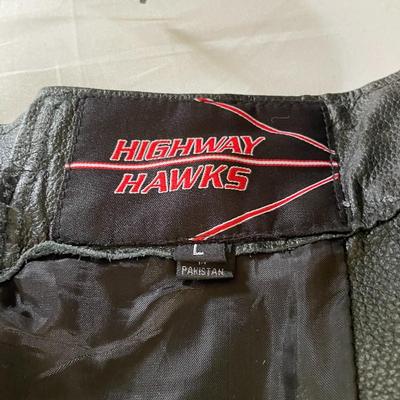 Highway Hawks Leather Riding Pants