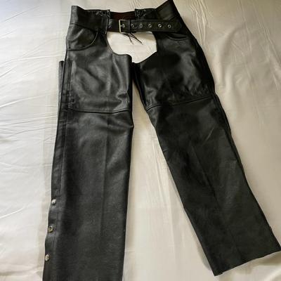 Highway Hawks Leather Riding Pants
