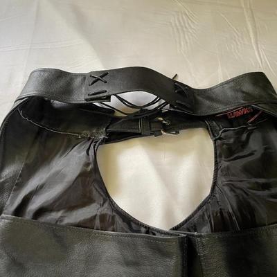 Highway Hawks Leather Riding Pants