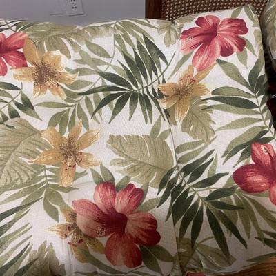 Floral Outdoor Seat Cushions