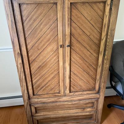 Solid Wood Armoire