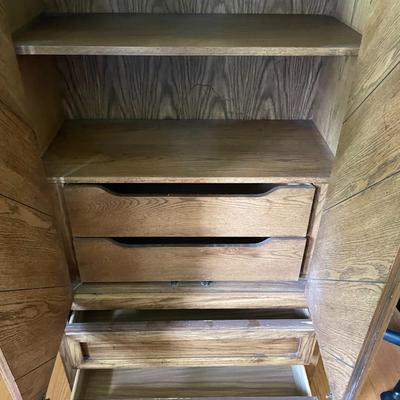 Solid Wood Armoire