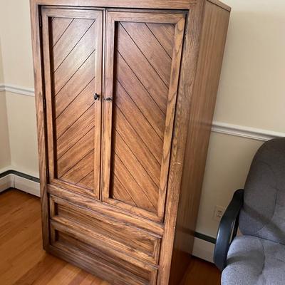 Solid Wood Armoire