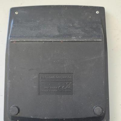 Mixed Office & Desk Lot – Calculators, Lamp, Case, Tools & More