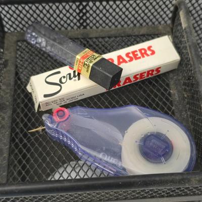 Mixed Office & Desk Lot – Calculators, Lamp, Case, Tools & More