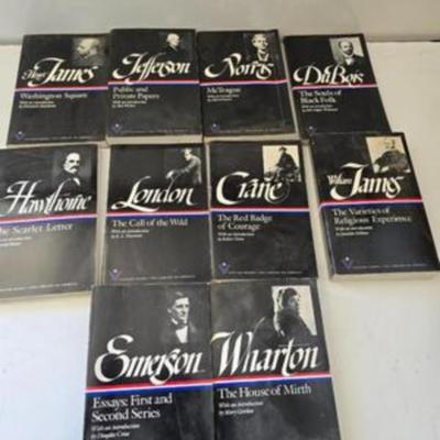 Lot of 10 American Classics – Vintage Paperback Editions (Signet / Mentor Style)