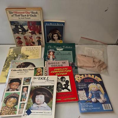 Collection of Doll Collector Books & Guides – Vintage Identification, Repair & History