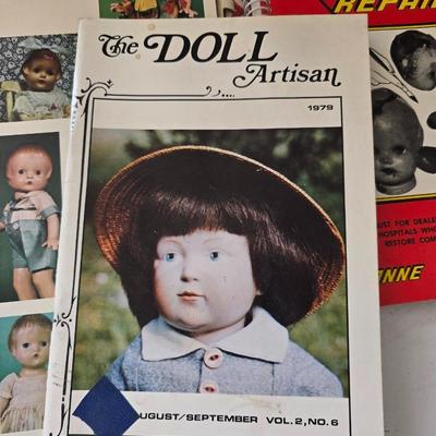 Collection of Doll Collector Books & Guides – Vintage Identification, Repair & History