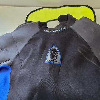 Snorkeling & Scuba Gear Lot – Fins, Wetsuit, Snorkel, Mask (Adult Size)