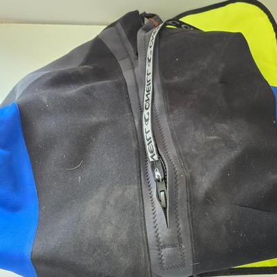 Snorkeling & Scuba Gear Lot – Fins, Wetsuit, Snorkel, Mask (Adult Size)