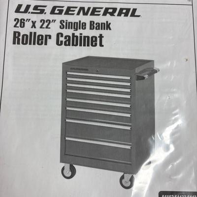 US General 8 drawer cabinet