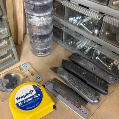 Organizers with screws & more