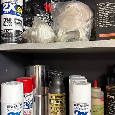 Paint & glaze supplies