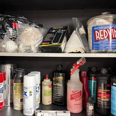 Paint & glaze supplies