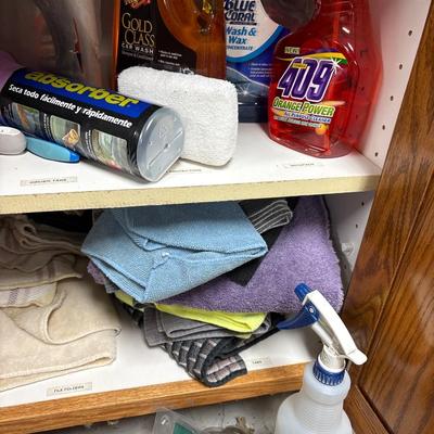 Cleaners, rags
