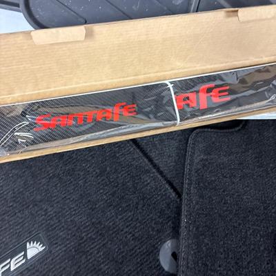 Santa Fe floor mats & decals