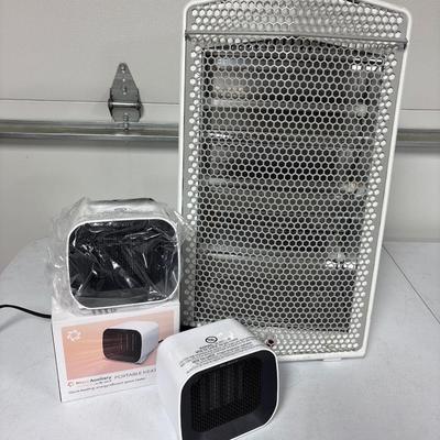 2 space heaters