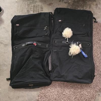 Clothing suitcases