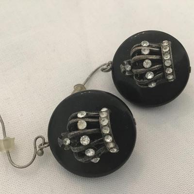 Double Sided Crown Earrings