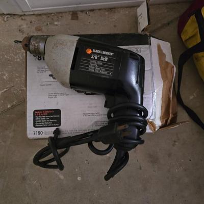 Black and decker drill