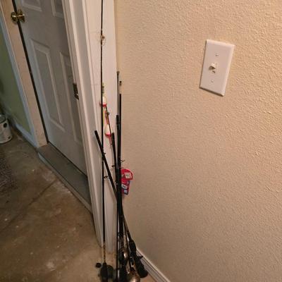Fishing poles