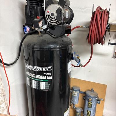 Master force 60 gallon air compressor