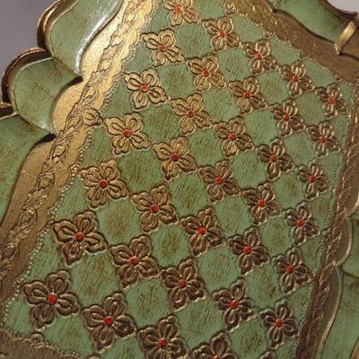 Pair of Wooden Serving Trays