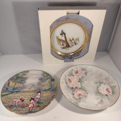 Collectible Decorative Plates- Three Pieces